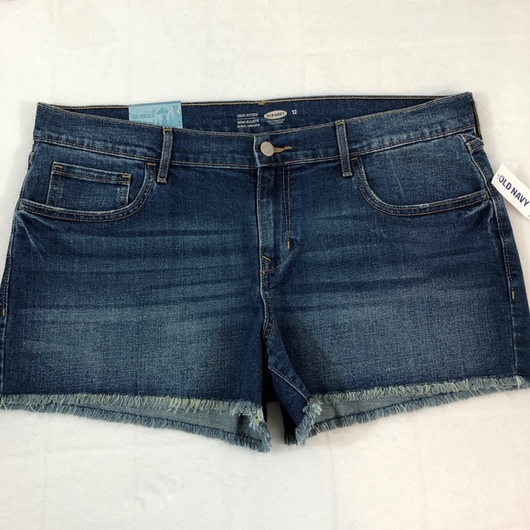 Old Navy Pants - NWT Old Navy Distressed Denim Cut Off Semi-Fitted